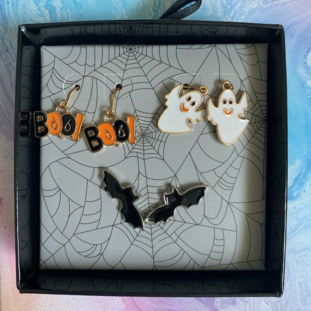 New Spooky Halloween Earrings Set/Jewelry